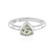 Bague en argent et Améthyste verte