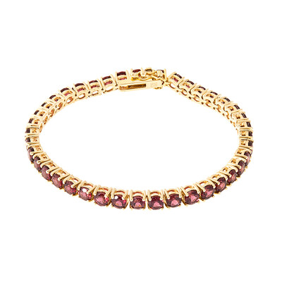 Bracelet en or et Grenat Rhodolite (CUSTODANA)