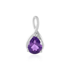 Pendentif en argent et Améthyste de Sibérie