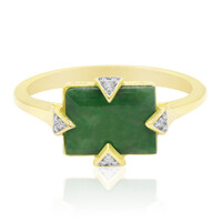 Bague en or et Jadéite Impériale