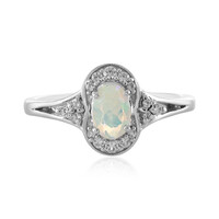 Bague en argent et Opale Welo