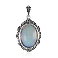 Pendentif en argent et Opale Welo (Annette classic)