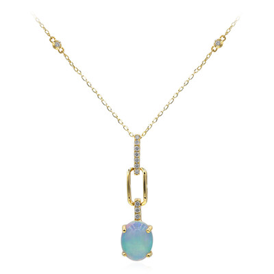 Collier en or et Opale Welo AAA (CIRARI)