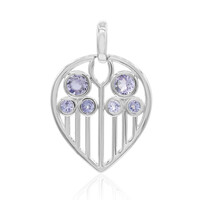 Pendentif en argent et Tanzanite non chauffée (VIENNA 1903)