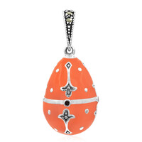Pendentif en argent et Marcassite