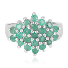 Bague en argent et Emeraude de Socoto