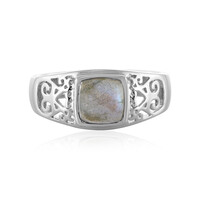 Bague pour homme en argent et Labradorite