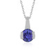 Collier en or et Tanzanite AAA