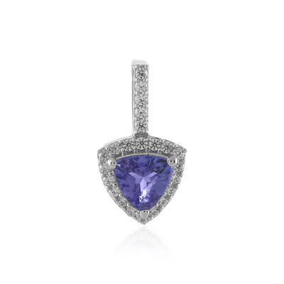 Pendentif en argent et Tanzanite