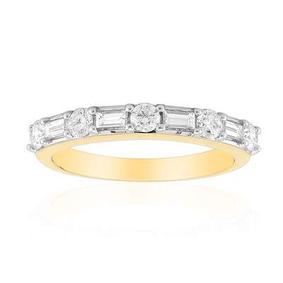 Bague en or et Diamant VVS1 (G) (Annette)