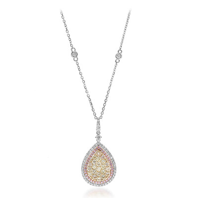 Collier en or et Diamant SI2 jaune (CIRARI)