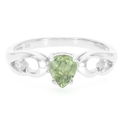 Bague en argent et Tourmaline Paraïba