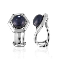 Clip d'oreille en argent et Perle de culture d'eau douce