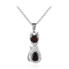 Collier en argent et Grenat
