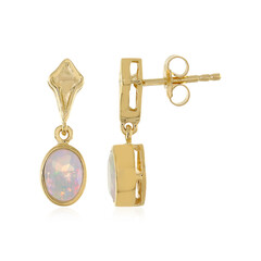 Boucles d'oreilles en argent et Opale Welo