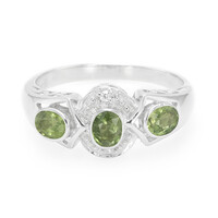 Bague en argent et Saphir du Mozambique