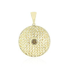 Pendentif en or et Diamant champagne I2 (Ornaments by de Melo)