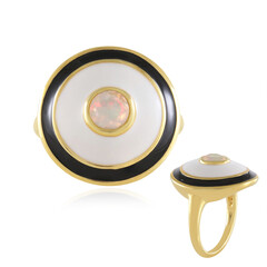 Bague en argent et Opale Welo