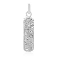 Pendentif en argent et Topaze blanche