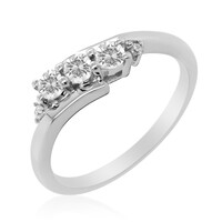 Bague en argent et Zircon