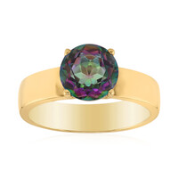 Bague en argent et Quartz mystique