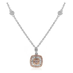 Collier en or et Diamant rose I1 (CIRARI)