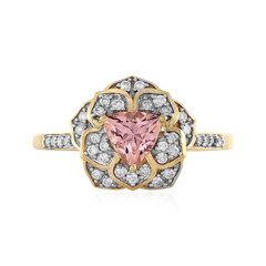 Bague en or et Morganite AAA (D'vyere)