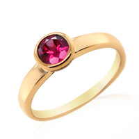 Bague en argent et Grenat Rhodolite