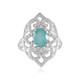 Bague en argent et Grandidierite