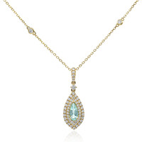 Collier en or et Tourmaline Paraïba (CIRARI)