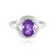Bague en argent et Améthyste du Maroc