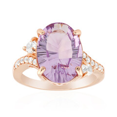 Bague en argent et Améthyste de Bolivie