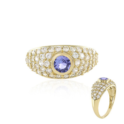 Bague en or et Tanzanite
