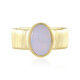 Bague en argent et Opale d'Australie