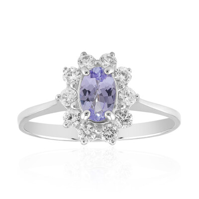 Bague en argent et Tanzanite