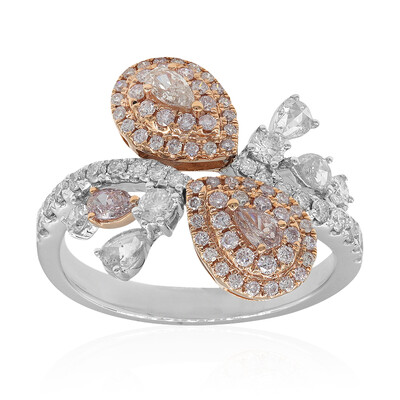 Bague en or et Diamant rose I1 (CIRARI)