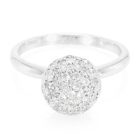 Bague en argent et Zircon