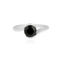 Bague en argent et Onyx noir