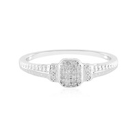 Bague pour homme en argent et Diamant I2 (I)
