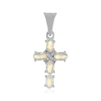 Pendentif en argent et Opale Welo