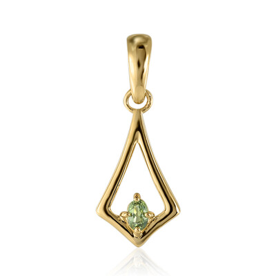 Pendentif en or et Saphir vert acacia du Queensland (Mark Tremonti)