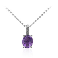 Collier en argent et Améthyste