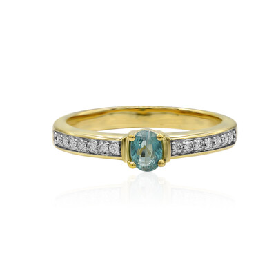 Bague en or et Grandidierite (AMAYANI)
