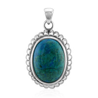 Pendentif en argent et Chrysocolle (Art of Nature)