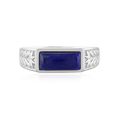 Bague pour homme en argent et Lapis-Lazuli