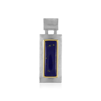 Pendentif en argent et Lapis-Lazuli (MONOSONO COLLECTION)