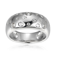 Bague en argent et Zircon