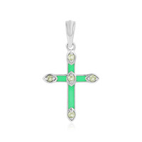 Pendentif en argent et Péridot