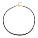 Collier en argent et Rubis de Madagascar