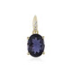 Pendentif en or et Iolite